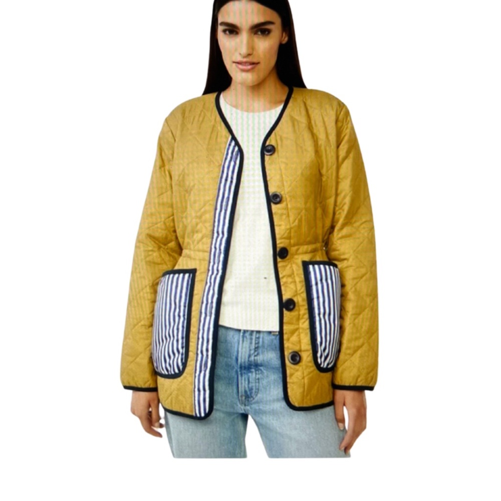 New Jacket color yellow and blue